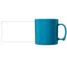 Standard 300 ml plastic mug, SAN, Aqua