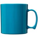 Standard 300 ml plastic mug, SAN, Aqua