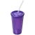 Cana plastic 350 ml, perete dublu, 20IAN566, Violet, Plastic, Silicon