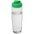 H2O Tempo® 700 ml flip lid sport bottle, PET, PP Plastic, Transparent, Green  