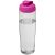 H2O Tempo® 700 ml flip lid sport bottle, PET, PP Plastic, Transparent,Purple  