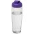 H2O Tempo® 700 ml flip lid sport bottle, PET, PP Plastic, Transparent,Purple  