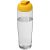 H2O Tempo® 700 ml flip lid sport bottle, PET, PP Plastic, Transparent,Yellow  