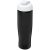 H2O Tempo® 700 ml flip lid sport bottle, PET, PP Plastic, solid black,White