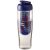 H2O Tempo® 700 ml flip lid sport bottle & infuser, PET, PP Plastic, Transparent, Blue