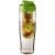 H2O Tempo® 700 ml flip lid sport bottle & infuser, PET, PP Plastic, Transparent,Lime  