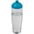 H2O Tempo® 700 ml dome lid sport bottle, PET, PP Plastic, Transparent,aqua blue
