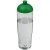 H2O Tempo® 700 ml dome lid sport bottle, PET, PP Plastic, Transparent, Green  