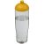 H2O Tempo® 700 ml dome lid sport bottle, PET, PP Plastic, Transparent,Yellow  
