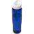H2O Tempo® 700 ml spout lid sport bottle, PET, PP Plastic, Blue,White