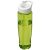 H2O Tempo® 700 ml spout lid sport bottle, PET, PP Plastic, Lime,White