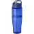 Sticla de apa, sport, 700 ml, 23.9xØ 7.35 cm, H2O, 20IUN0638, Albastru, PET, Polipropilena