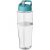 Sticla de apa, sport, 700 ml, 23.9xØ 7.35 cm, H2O, 20IUN0642, Transparent, Gri, PET, Polipropilena