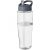 Sticla de apa, sport, 700 ml, 23.9xØ 7.35 cm, H2O, 20IUN0650, Transparent, Gri, PET, Polipropilena