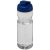 H2O Base® 650 ml flip lid sport bottle, PET, PP Plastic, Transparent, Blue