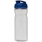 H2O Base® 650 ml flip lid sport bottle, PET, PP Plastic, Transparent, Blue