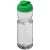 H2O Base® 650 ml flip lid sport bottle, PET, PP Plastic, Transparent, Green  