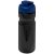 H2O Base® 650 ml flip lid sport bottle, PET, PP Plastic, solid black, Blue
