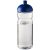 H2O Base® 650 ml dome lid sport bottle, PET, PP Plastic, Transparent, Blue