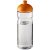 H2O Base® 650 ml dome lid sport bottle, PET, PP Plastic, Transparent,Orange  