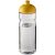 H2O Base® 650 ml dome lid sport bottle, PET, PP Plastic, Transparent,Yellow  