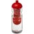 H2O Base® 650 ml dome lid sport bottle & infuser, PET, PP Plastic, Transparent, Red  
