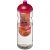 H2O Base® 650 ml dome lid sport bottle & infuser, PET, PP Plastic, Transparent,Purple  