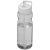 H2O Base® 650 ml spout lid sport bottle, PET, PP Plastic, Transparent,White