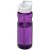 H2O Base® 650 ml spout lid sport bottle, PET, PP Plastic, Purple,White