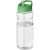 Sticla de apa, sport, 650 ml, 22.4xØ 7.35 cm, H2O, 20IUN0561, Transparent, Verde, PET, Polipropilena