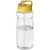 Sticla de apa, sport, 650 ml, 22.4xØ 7.35 cm, H2O, 20IUN0568, Transparent, Galben, PET, Polipropilena