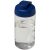 H2O Bop® 500 ml flip lid sport bottle, PET, PP Plastic, Transparent, Blue