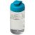 H2O Bop® 500 ml flip lid sport bottle, PET, PP Plastic, Transparent,aqua blue