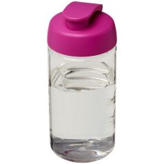   H2O Bop® 500 ml flip lid sport bottle, PET, PP Plastic, Transparent,Purple  