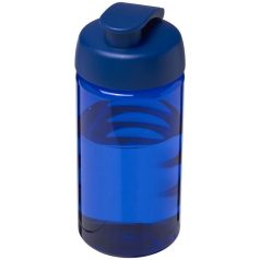   H2O Bop® 500 ml flip lid sport bottle, PET, PP Plastic, Blue