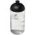 H2O Bop® 500 ml dome lid bottle, PET, PP Plastic, Transparent, solid black