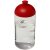 H2O Bop® 500 ml dome lid bottle, PET, PP Plastic, Transparent, Red  
