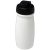 H2O Pulse® 600 ml flip lid sport bottle, PET, PP Plastic, White, solid black