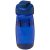 H2O Pulse® 600 ml flip lid sport bottle, PET, PP Plastic, Blue