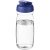 Sticla de apa, sport, 600 ml, 20.5xØ 7.35 cm, H2O, 20IUN0629, Transparent, Albastru, PET, Polipropilena
