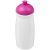 H2O Pulse® 600 ml dome lid sport bottle, PET, PP Plastic, White,Pink  