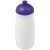 H2O Pulse® 600 ml dome lid sport bottle, PET, PP Plastic, White,Purple  