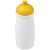 H2O Pulse® 600 ml dome lid sport bottle, PET, PP Plastic, White,Yellow  