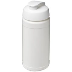   Baseline® Plus 500 ml flip lid sport bottle, LDPE, PP Plastic, White