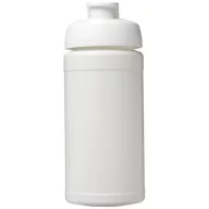   Baseline® Plus 500 ml flip lid sport bottle, LDPE, PP Plastic, White