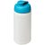 Baseline® Plus 500 ml flip lid sport bottle, LDPE, PP Plastic, White,Aqua