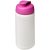 Baseline® Plus 500 ml flip lid sport bottle, LDPE, PP Plastic, White,Pink  