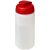 Baseline® Plus 500 ml flip lid sport bottle, LDPE, PP Plastic, Transparent, Red  