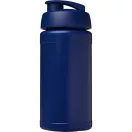 Baseline® Plus 500 ml flip lid sport bottle, LDPE, PP Plastic, Blue