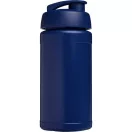 Baseline® Plus 500 ml flip lid sport bottle, LDPE, PP Plastic, Blue